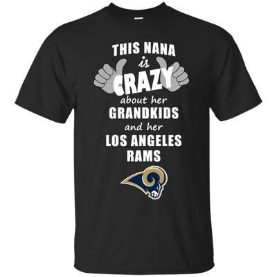 This Nana Is Crazy About Her Grandkids And Her Los Angeles Rams T Shirts