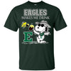 Eastern Michigan Eagles Make Me Drinks T Shirt