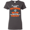 I'm A Mom And A Miami Dolphins Fan T Shirt