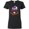 Snoopy Christmas Colorado Avalanche T Shirts
