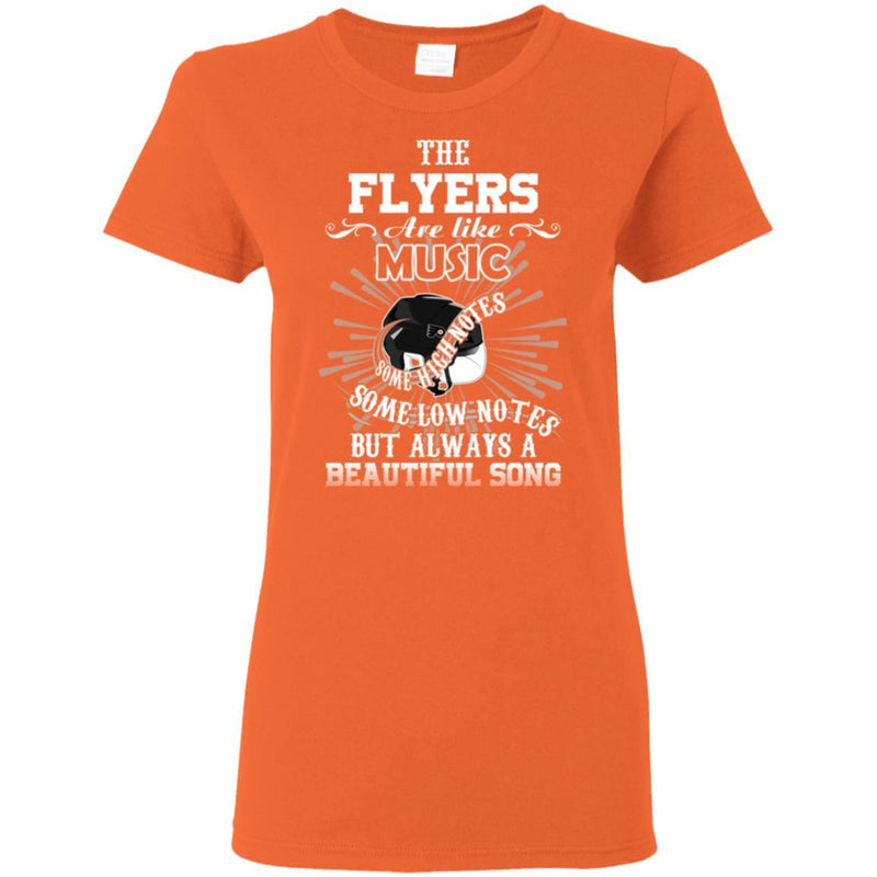 The Philadelphia Flyers Are Like Music T Shirt