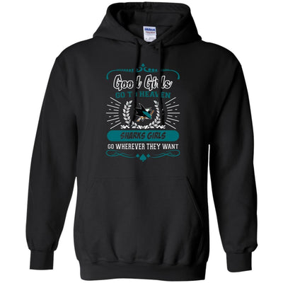 Good Girls Go To Heaven San Jose Sharks Girls T Shirts