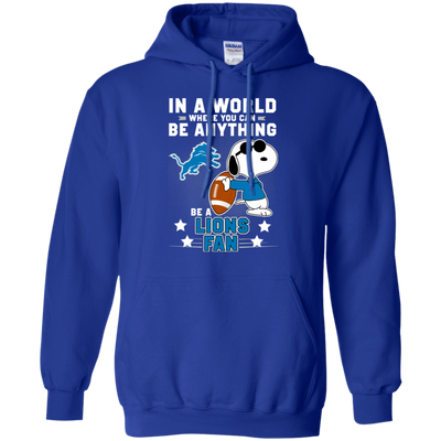 Love To Be A Detroit Lions Fan T Shirt