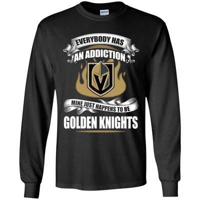 Everybody Has An Addiction Mine Just Happens To Be Vegas Golden Knights T Shirt