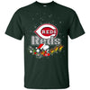 Snoopy Christmas Cincinnati Reds T Shirts