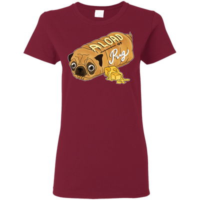 Nice Pug T Shirts - A Loaf Of Pug Ver 2, is a cool gift for friends