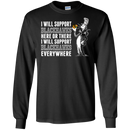 I Will Support Everywhere Chicago Blackhawks T Shirts