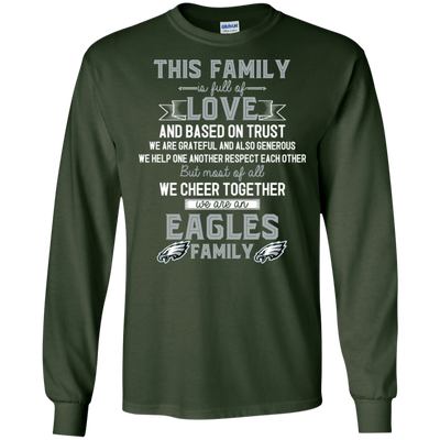 We Are A Philadelphia Eagles Family T Shirt