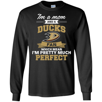 I'm A Mom And An Anaheim Ducks Fan T Shirt