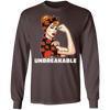 Beautiful Girl Unbreakable Go Cleveland Browns T Shirt