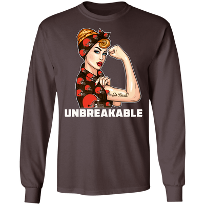 Beautiful Girl Unbreakable Go Cleveland Browns T Shirt