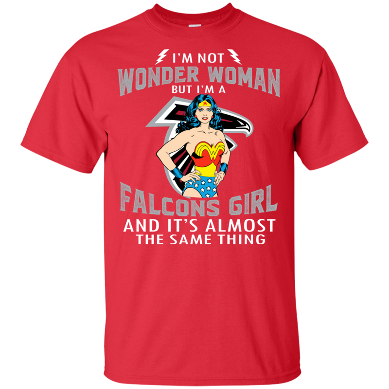I'm Not Wonder Woman Atlanta Falcons T Shirts