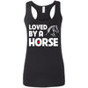 Loved By A Horse  Horse TShirt For Equestrian Gift Tee Shirt