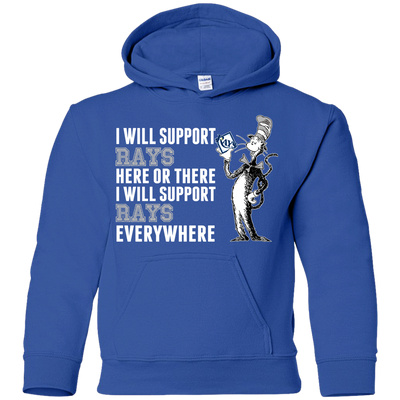 I Will Support Everywhere Tampa Bay Rays T Shirts