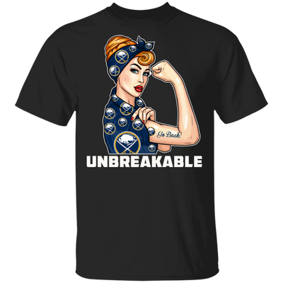 Beautiful Girl Unbreakable Go Buffalo Sabres T Shirt