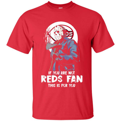 Jason With His Axe Cincinnati Reds T Shirts