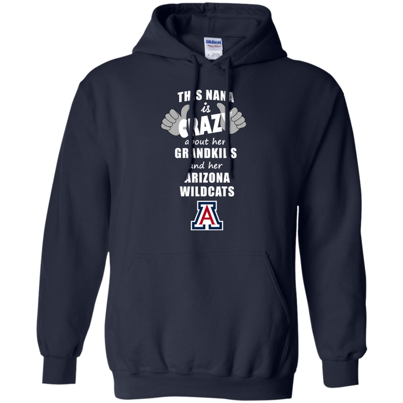 This Nana Is Crazy About Her Grandkids And Her Arizona Wildcats T Shirts