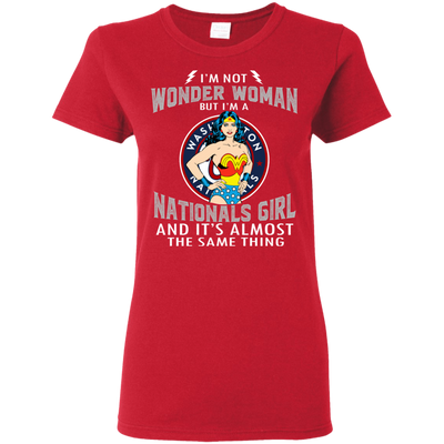 I'm Not Wonder Woman Washington Nationals T Shirts