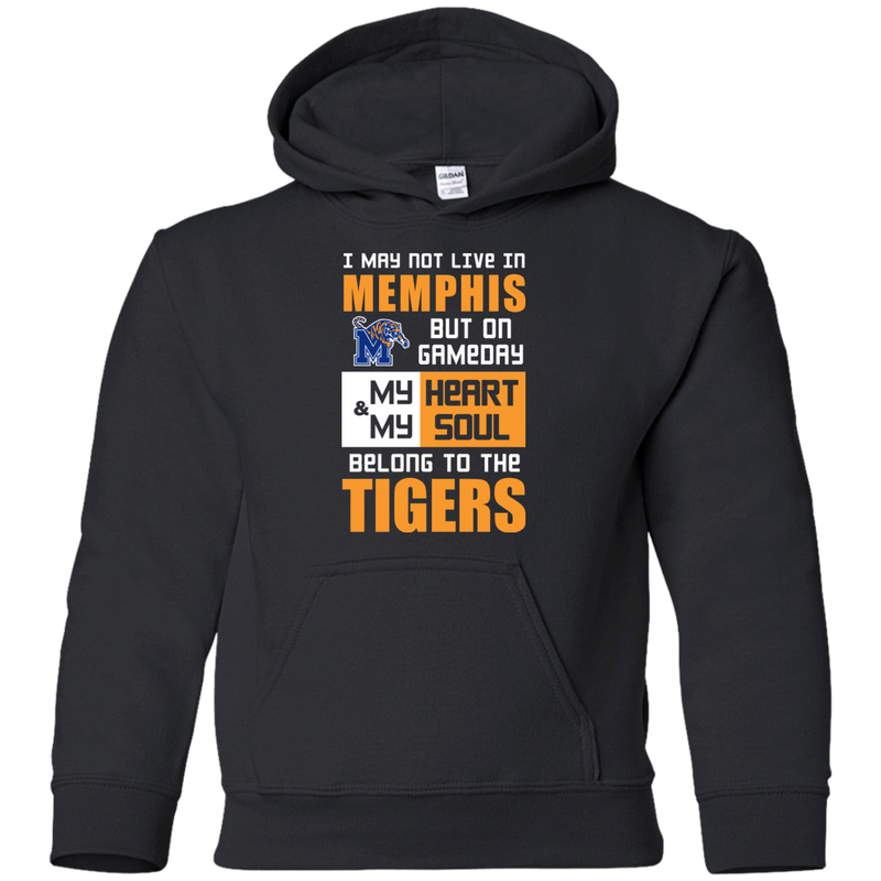My Heart And My Soul Belong To The Memphis Tigers T Shirts