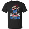 Dabbing For Freedom Pug T Shirts