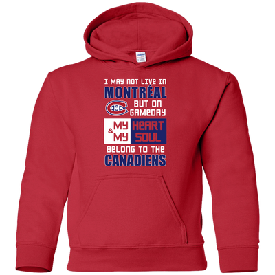 My Heart And My Soul Belong To The Montreal Canadiens T Shirts