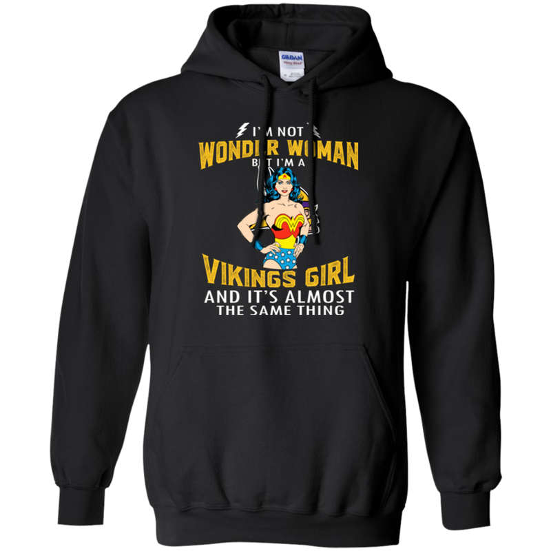 I'm Not Wonder Woman Minnesota Vikings T Shirts