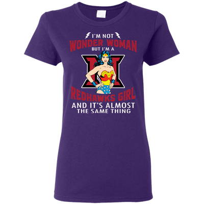 I'm Not Wonder Woman Miami RedHawks T Shirts