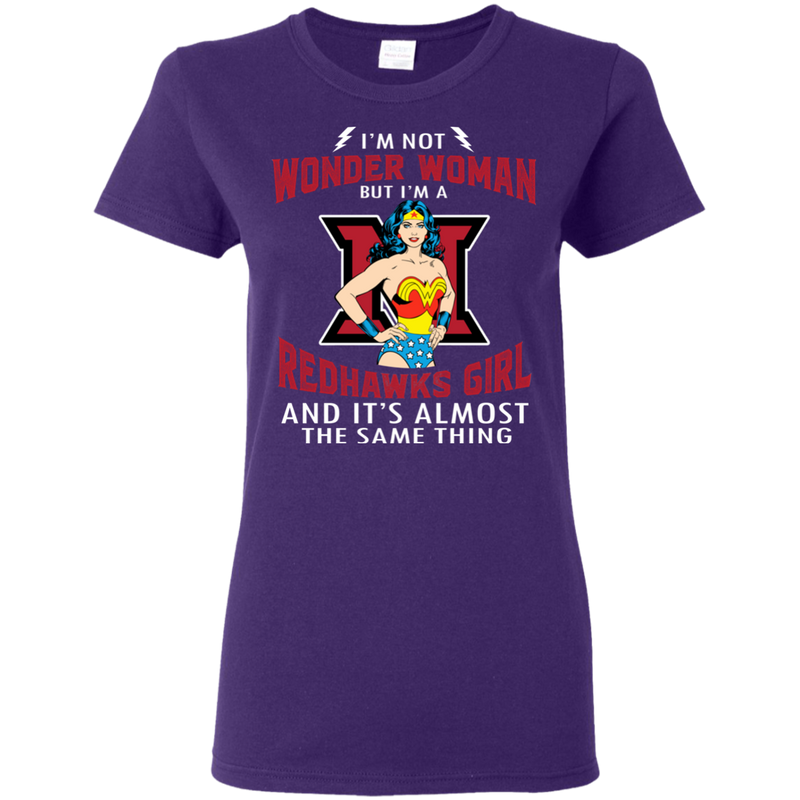 I'm Not Wonder Woman Miami RedHawks T Shirts