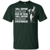 I Will Support Everywhere Philadelphia Eagles T Shirts