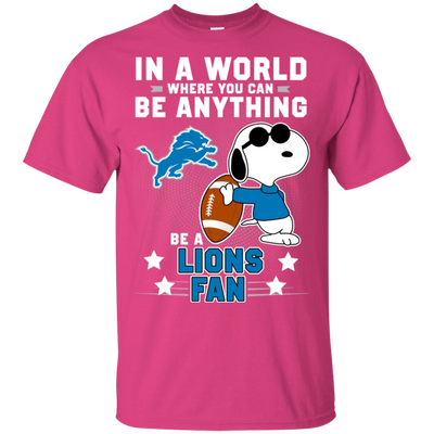 Love To Be A Detroit Lions Fan T Shirt