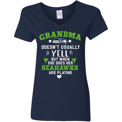 But Different When She Does Her Seattle Seahawks Are Playing T Shirts