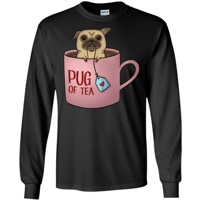 Pug Of Tea Pug T Shirts