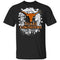 Colorful Earthquake Art Texas Longhorns T Shirt