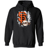 Colorful Earthquake Art San Francisco Giants T Shirt