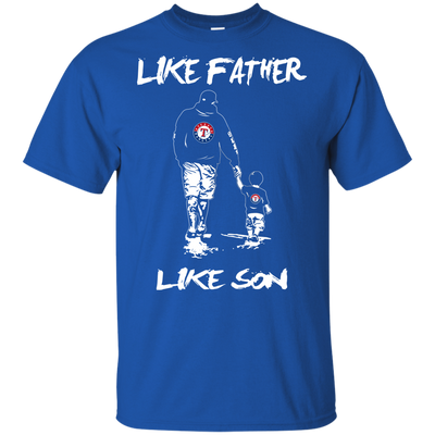 Happy Like Father Like Son Texas Rangers T Shirts