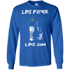 Happy Like Father Like Son Los Angeles Chargers T Shirts