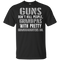 Gun Don't Kill People T Shirts V4