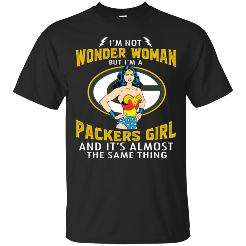 I'm Not Wonder Woman Green Bay Packers T Shirts