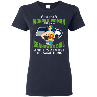 I'm Not Wonder Woman Seattle Seahawks T Shirts