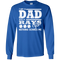 I Am A Dad And A Fan Nothing Scares Me Tampa Bay Rays T Shirt