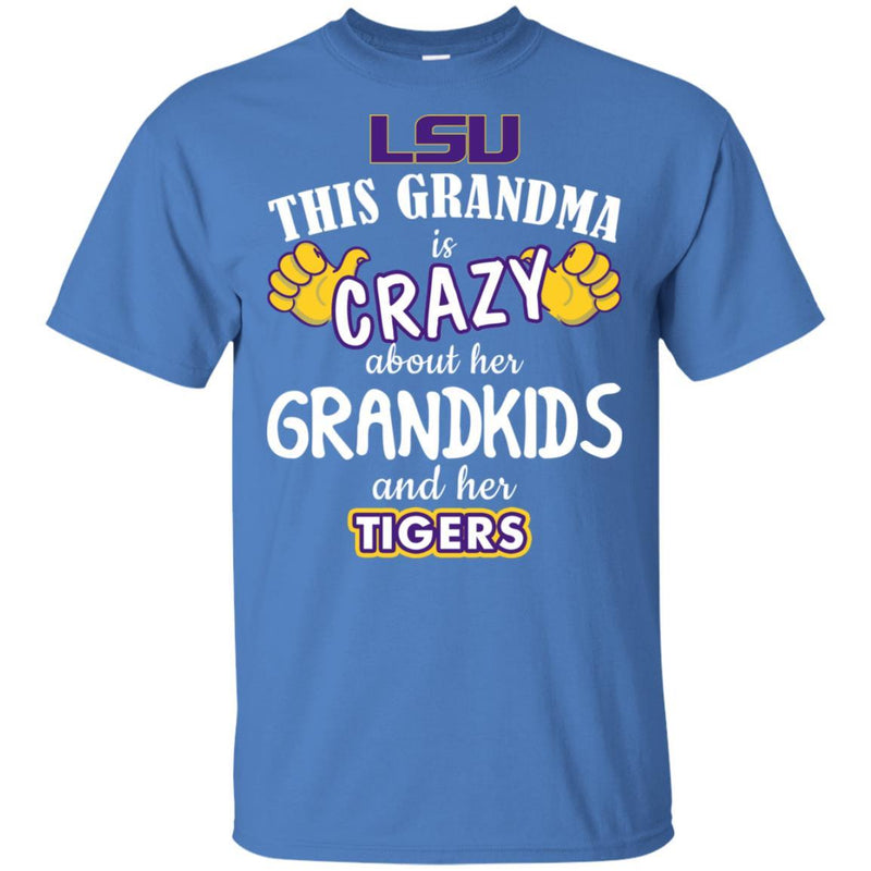 This Grandma Is Crazy About Her Grandkids And Her LSU Tigers T Shirt