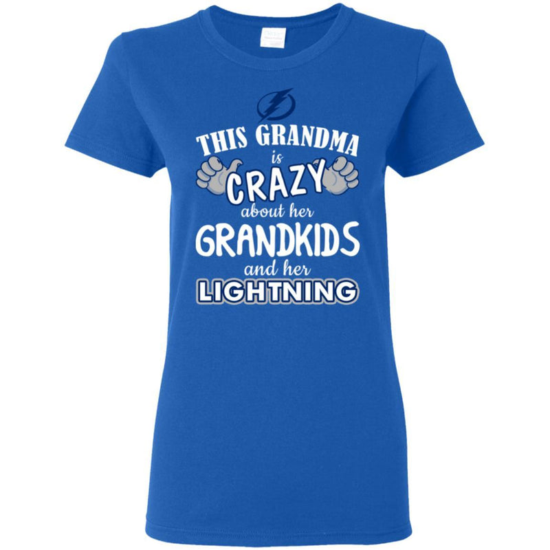 This Grandma Is Crazy About Her Grandkids And Her Tampa Bay Lightning T Shirt