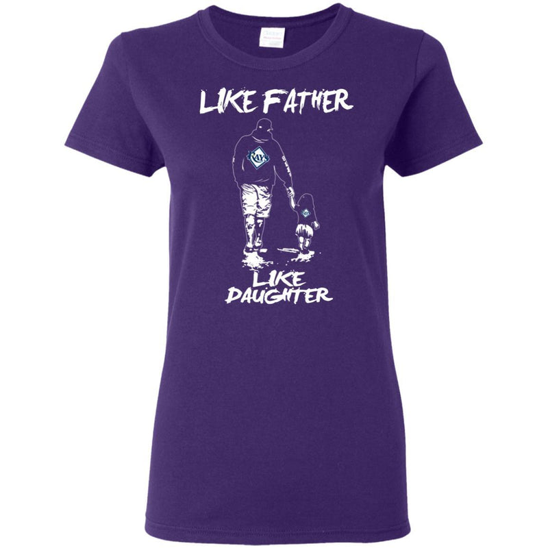 Like Father Like Daughter Tampa Bay Rays T Shirts
