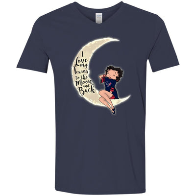 BB I Love My Houston Texans To The Moon And Back T Shirt - Best Funny Store