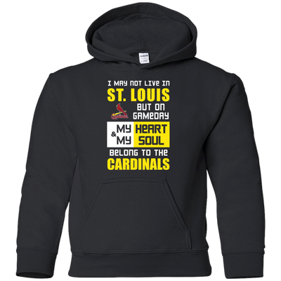 My Heart And My Soul Belong To The St. Louis Cardinals T Shirts