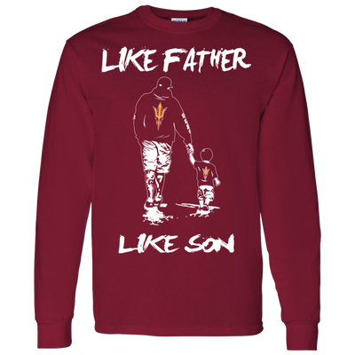 Happy Like Father Like Son Arizona State Sun Devils T Shirts