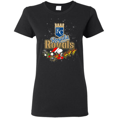 Snoopy Christmas Kansas City Royals T Shirts