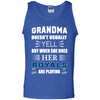 Grandma Doesn't Usually Yell Kansas City Royals T Shirts