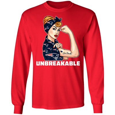 Beautiful Girl Unbreakable Go New England Patriots T Shirt