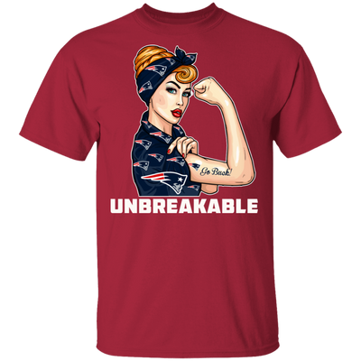 Beautiful Girl Unbreakable Go New England Patriots T Shirt